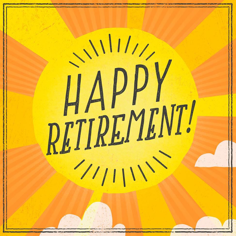 Have the Time of Your Life Musical Retirement Card