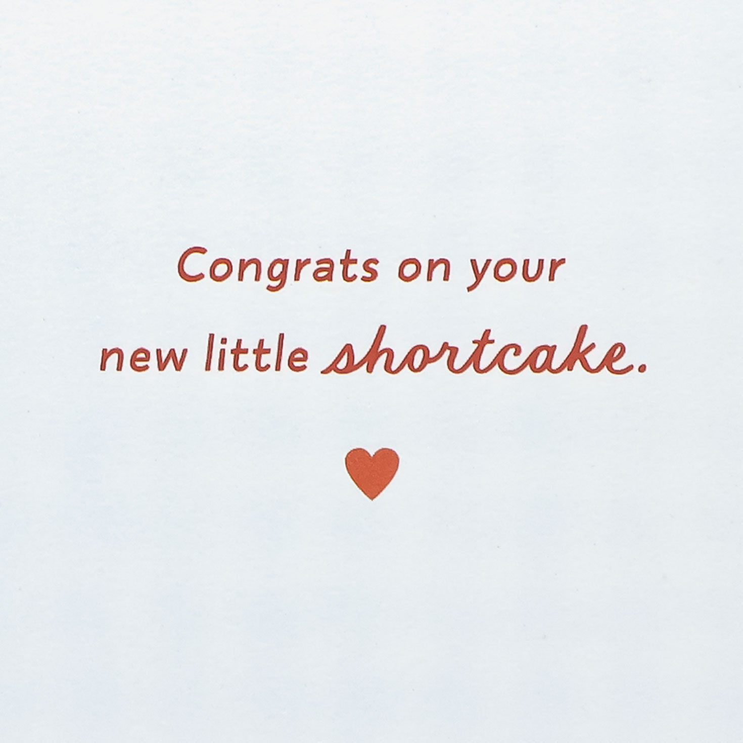 Berry Sweet Strawberries New Baby Card Sentiment image number 2