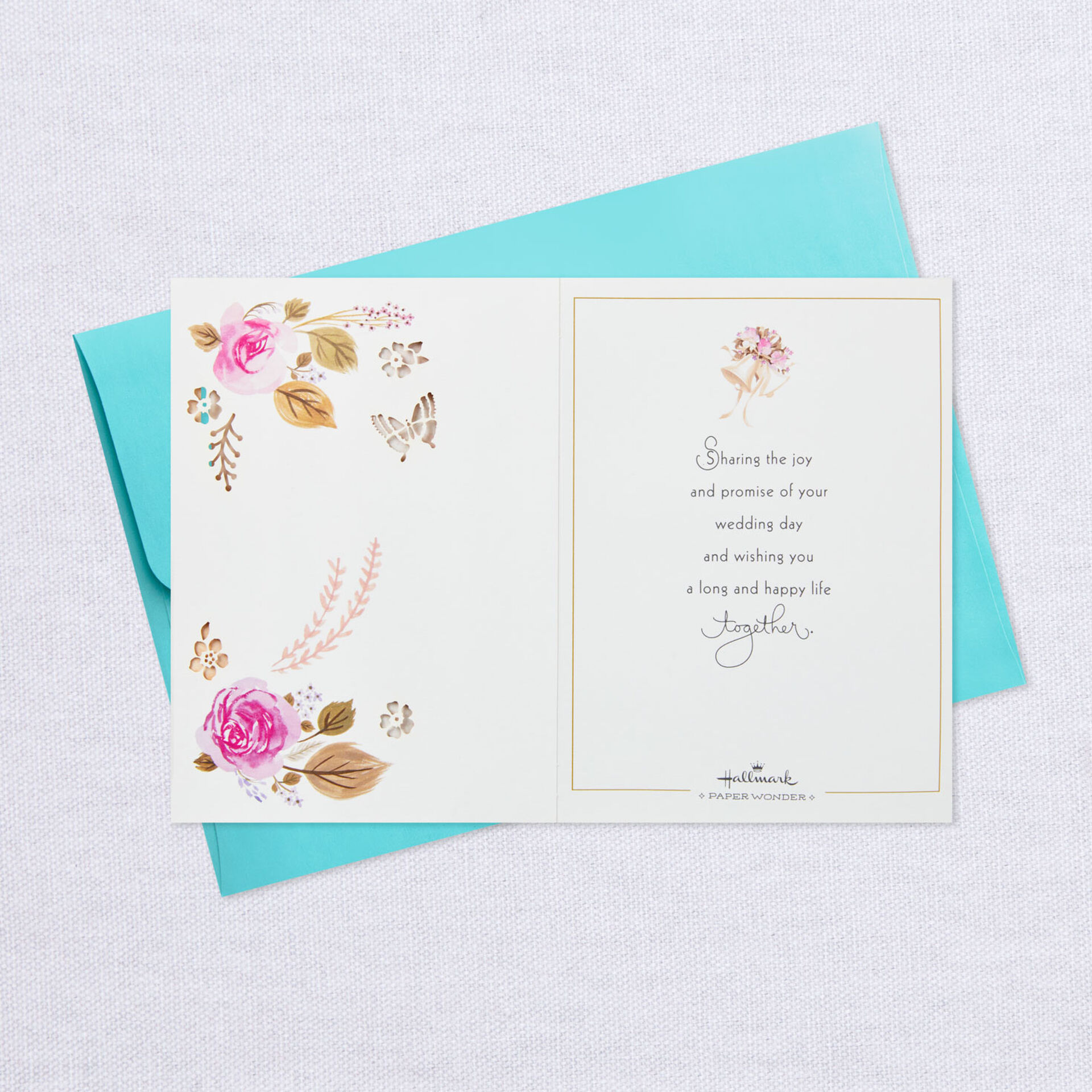 Two Become One Pop Up Shadow Box Wedding Card Greeting Cards Hallmark