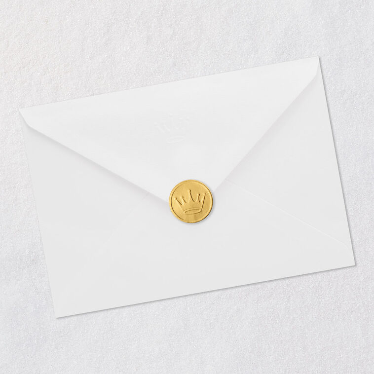 You're a Blessing Flower Doodles Holiday Card Envelope Back with Seal image number 8