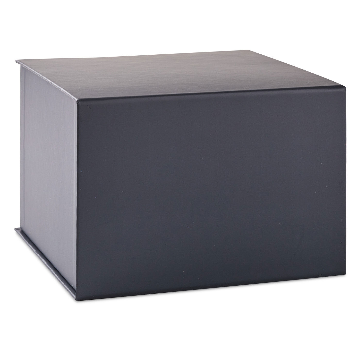 7.2" Solid Gray Large Square Gift Box, Gray, large image number 6