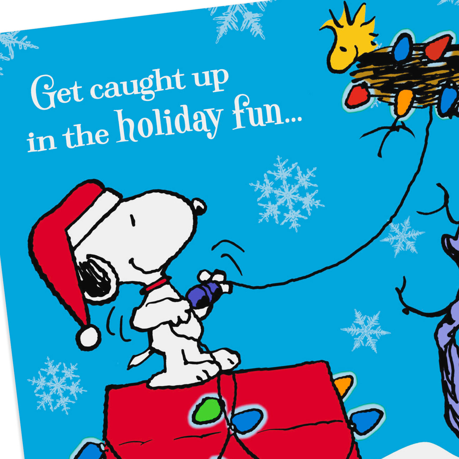 Peanuts® Snoopy Holiday Fun Musical Christmas Card - Greeting Cards