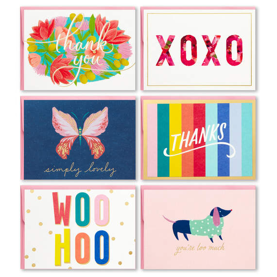 Colorful and Fun Assorted Blank Note Cards, Box of 24, , large image number 2