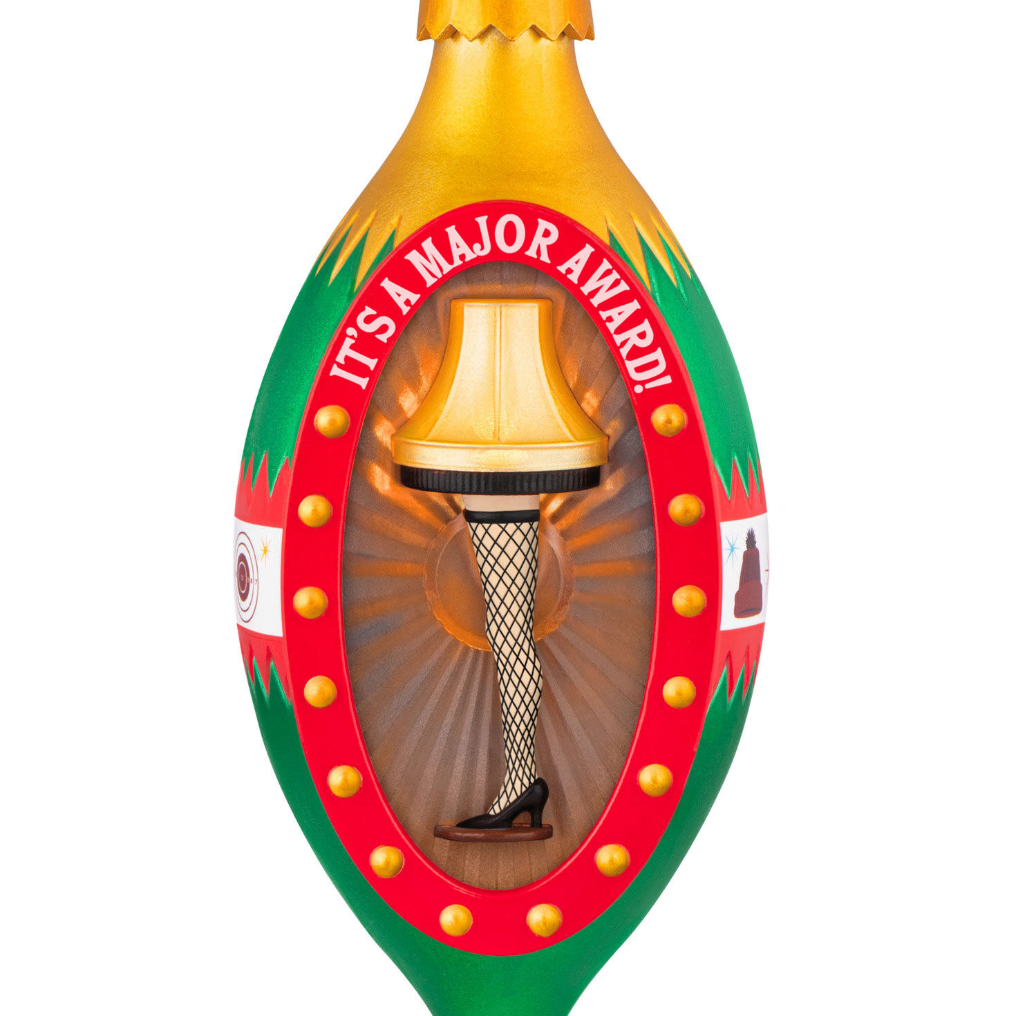 A Christmas Story Leg Lamp Keepsake Ornament closeup view image number 5