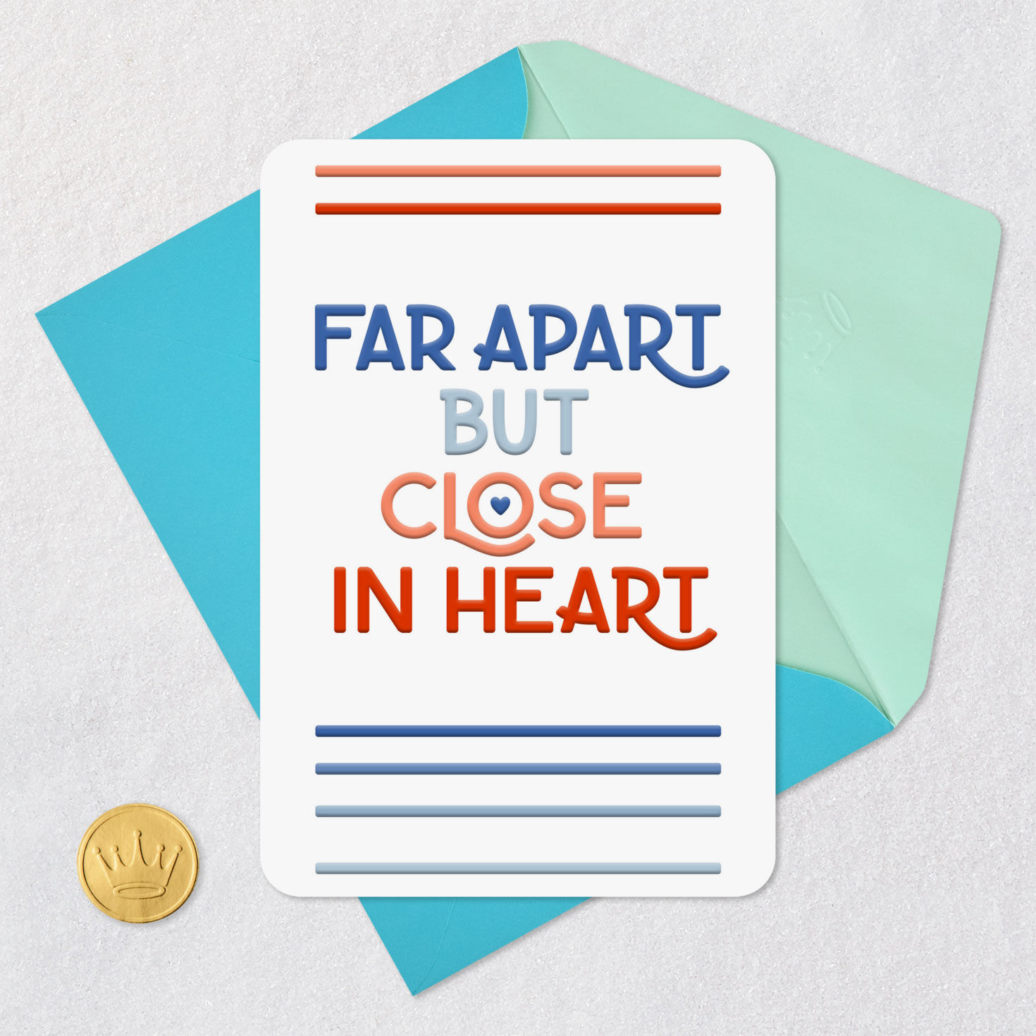 Close in Heart Military Miss You Card, , large image number 5