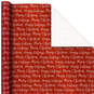 Homespun Charm 3-Pack Christmas Wrapping Paper, 75 sq. ft., , large image number 6
