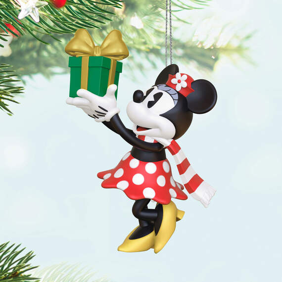 Mini Disney Minnie Mouse Minnie's Special Delivery Ornament, 1.31", , large image number 2