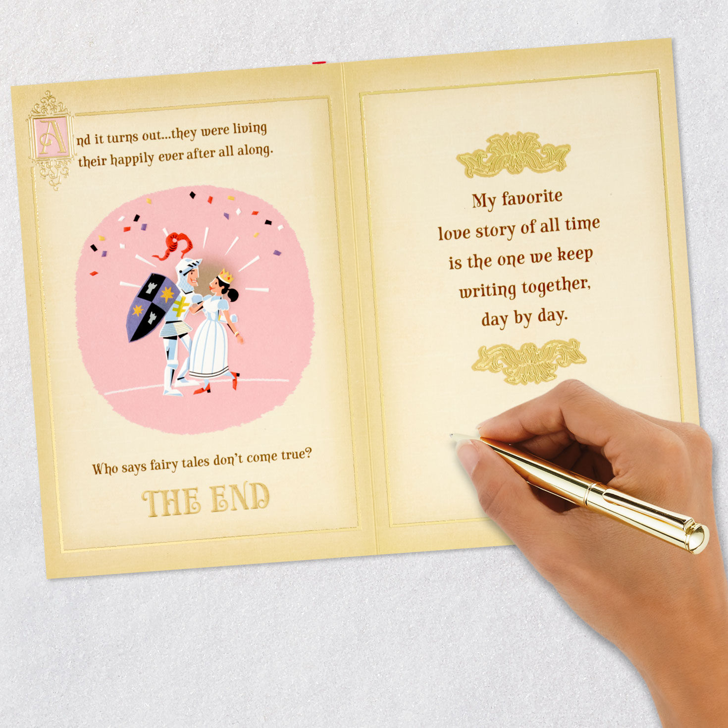 The Story of Us Romantic Love Card for only USD 8.59 | Hallmark