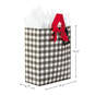 15.5" Buffalo Check Extra-Large Christmas Gift Bag With Tissue Paper, , large image number 3
