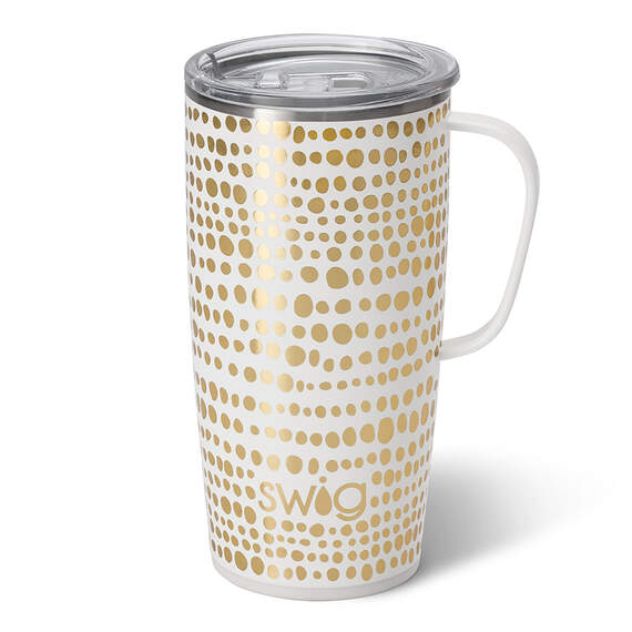 Swig Glamazon Gold Stainless Steel Travel Mug, 22 oz.