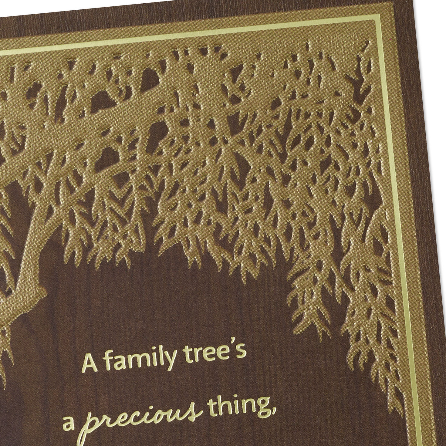 Precious Family Tree Sympathy Card for Loss of Relative, , large image number 4