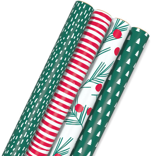 Holiday Basics Wrapping Paper Bundle, 