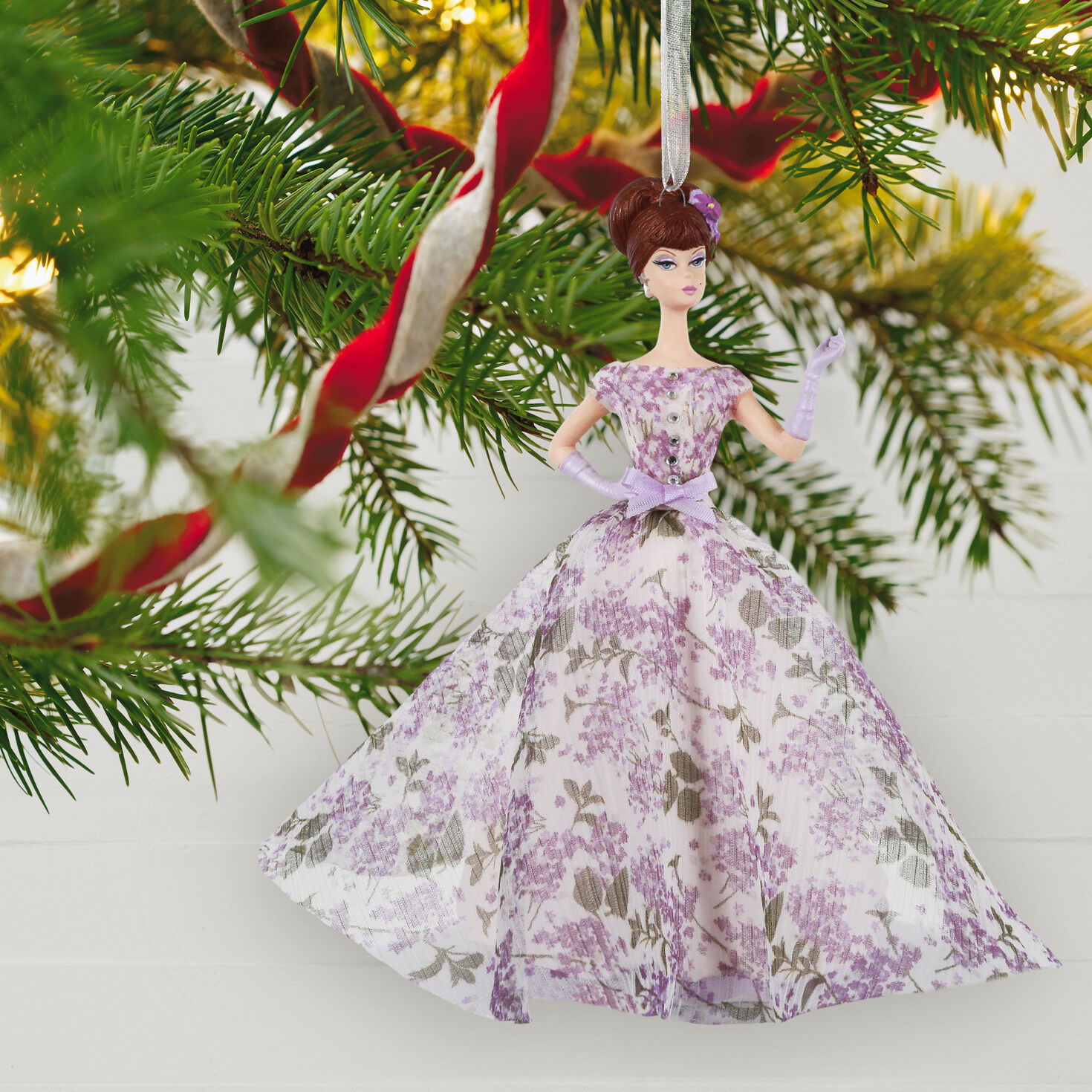 hallmark barbie tree topper