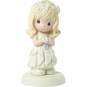 Precious Moments May His Light Shine Blonde Girl Figurine, 5.25" H, , large image number 1