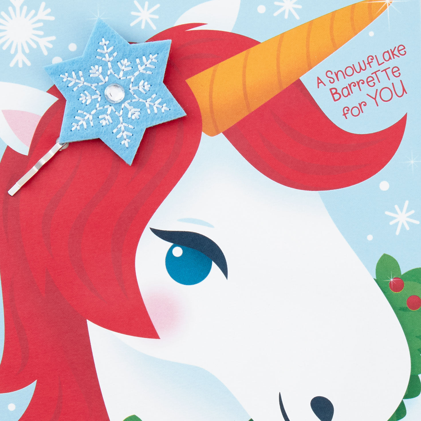 Wonderful Granddaughter Christmas Card With Barrette for only USD 4.99 | Hallmark
