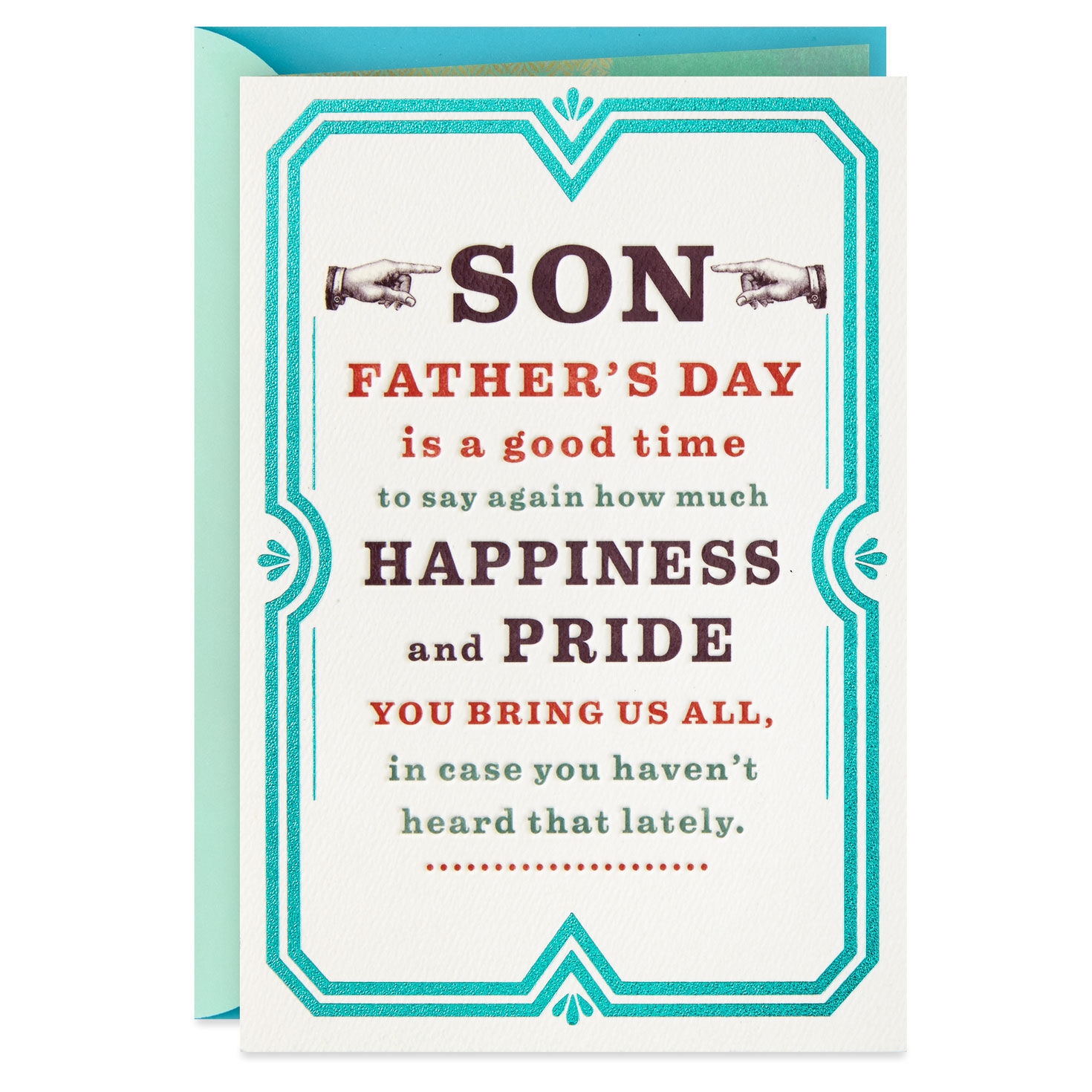 Hallmark Father/'s Day Card /'Finger and Thumb/' Medium