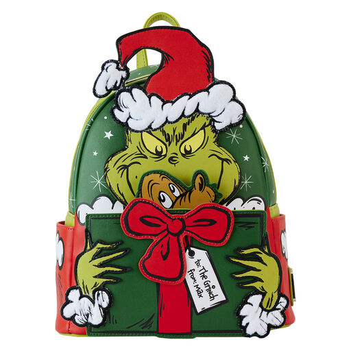 Loungefly Dr. Seuss Grinch Mini Backpack, 