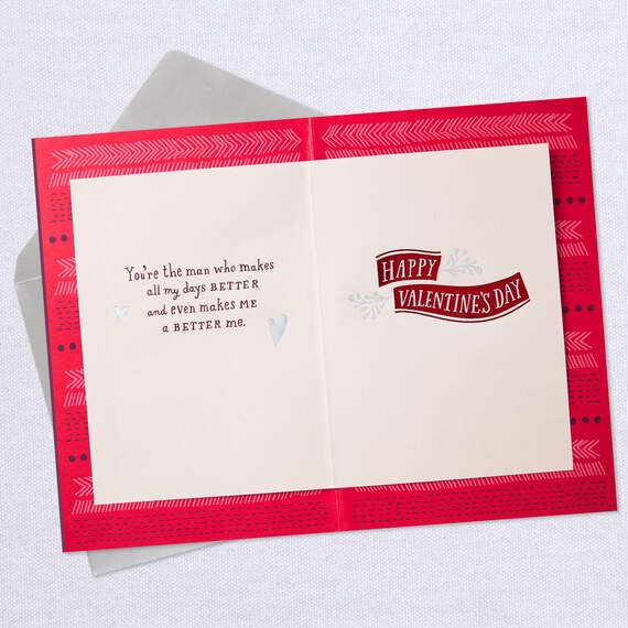 You're the Man Romantic Valentine's Day Card for Him, , large image number 3