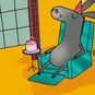 Donkey in Easy Chair Funny Birthday Card  image number 4