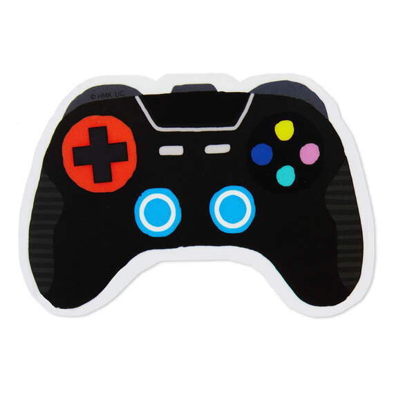 Video Game Controller Vinyl Decal, , large image number 1