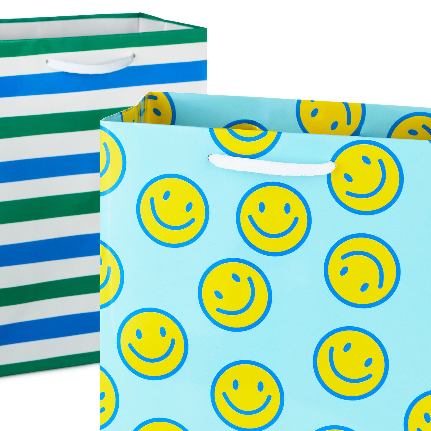 Variety Pack of Colorful Birthday and Baby Gift Bags upclose view image number 4