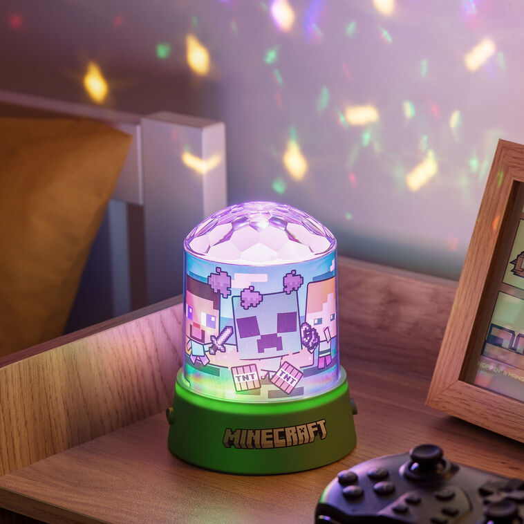 Paladone Minecraft Party Projection LED Light - Decorative Accessories ...