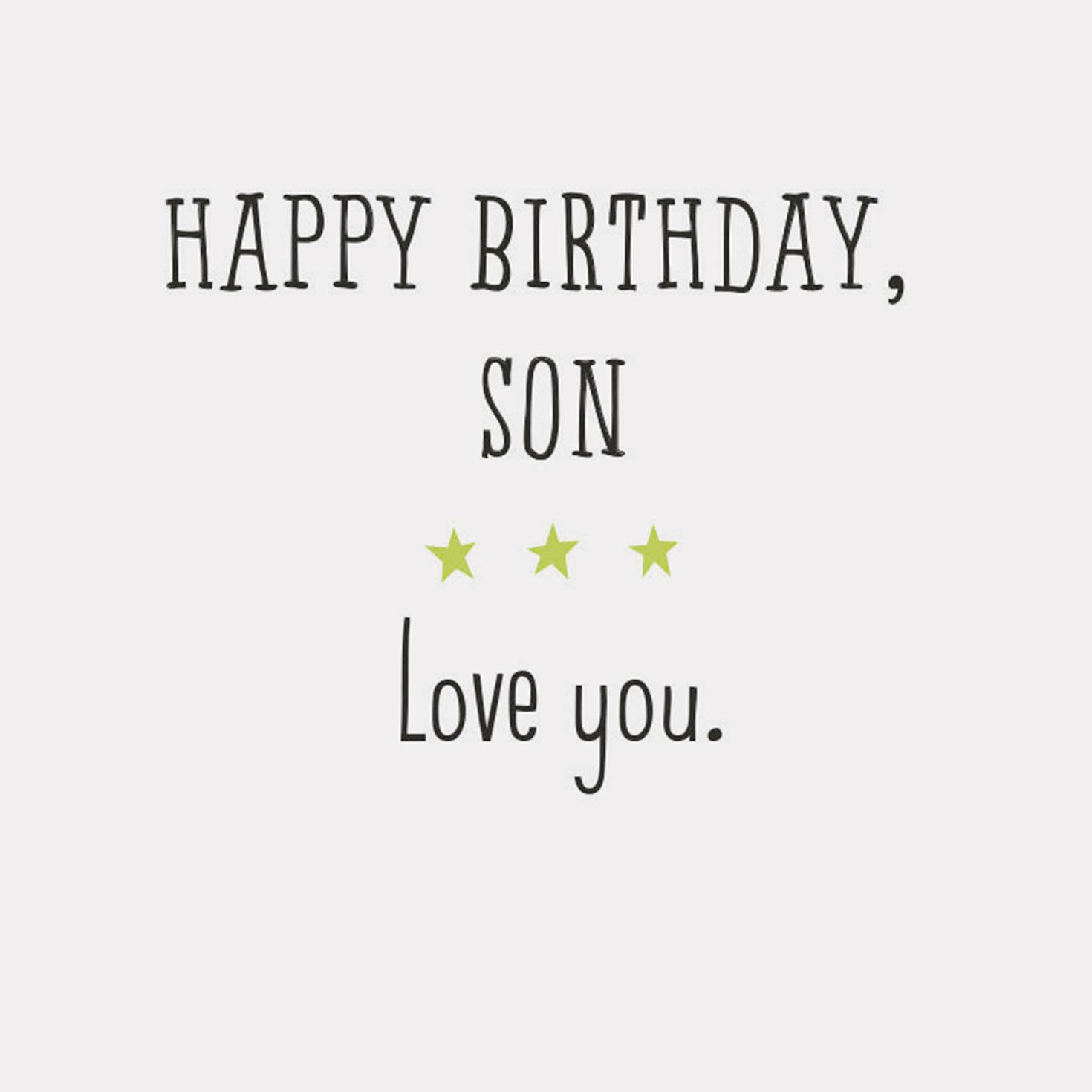 Golden Retriever Puppy on Red Birthday Card for Son sentiment image number 2