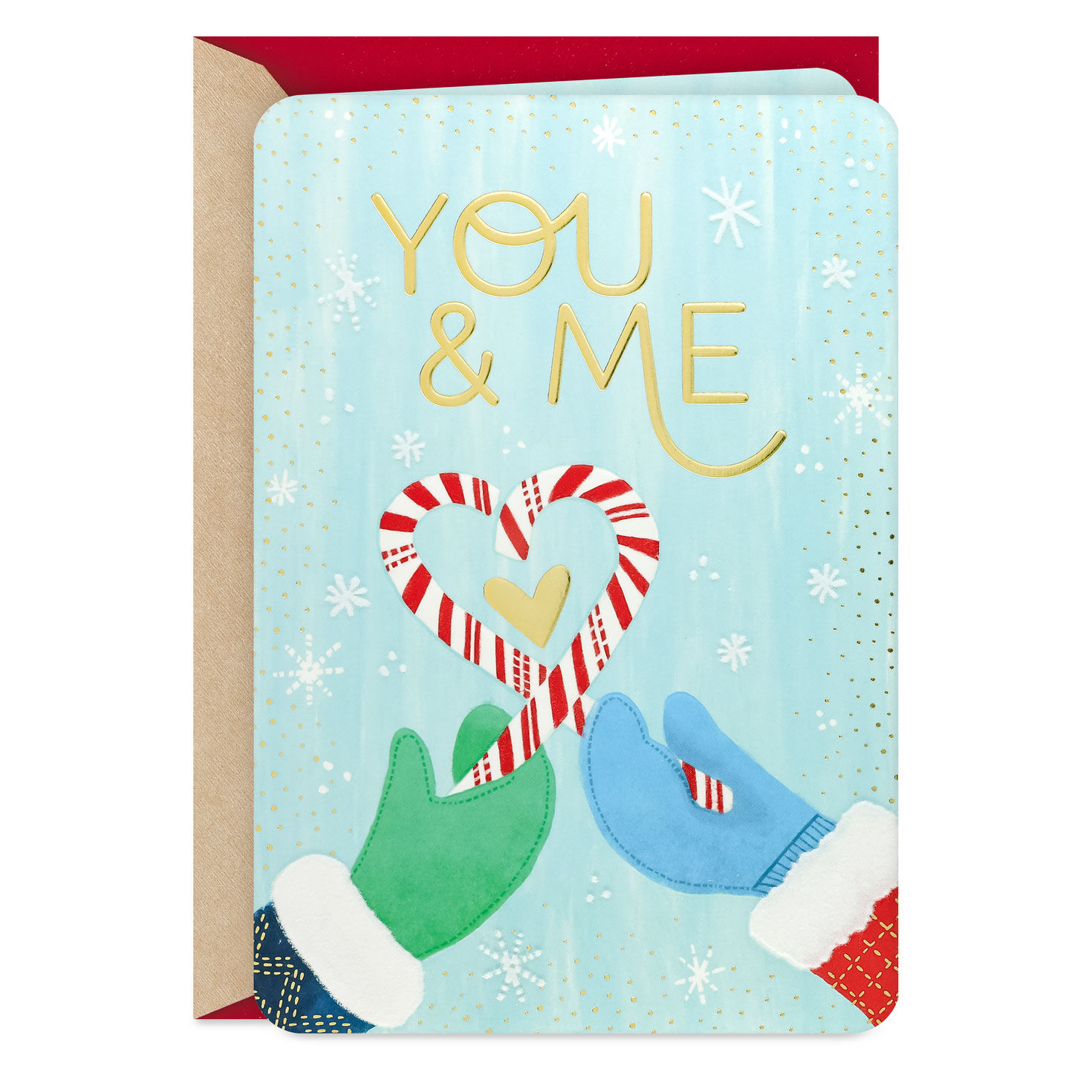 Chasing Holiday Magic Romantic Christmas Card