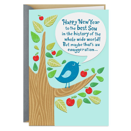 For the Best Son in the World Rosh Hashanah Card, 