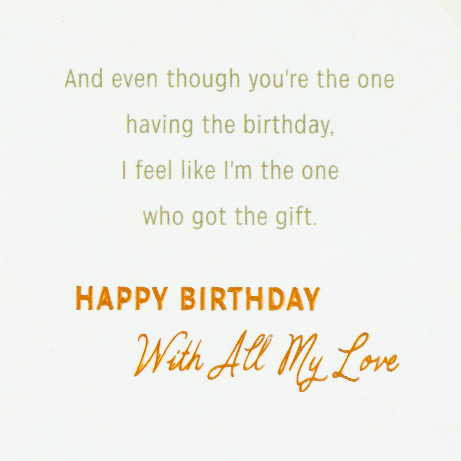Line Art Floral and Hexagon Birthday Card for Wife sentiment image number 3