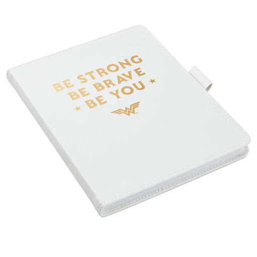 DC Comics™ Wonder Woman™ Be Strong Faux Leather Notebook, 