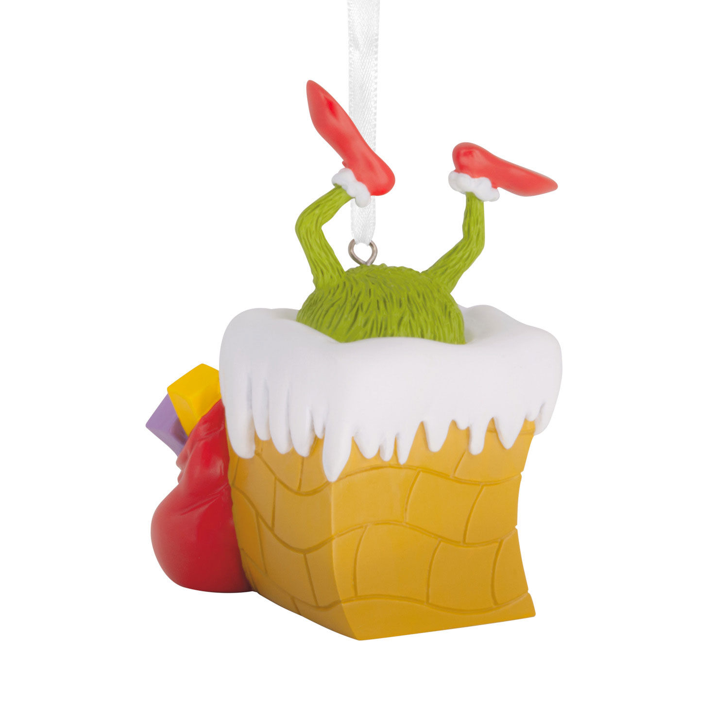 Grinch in Chimney Christmas Ornament bach image number 6