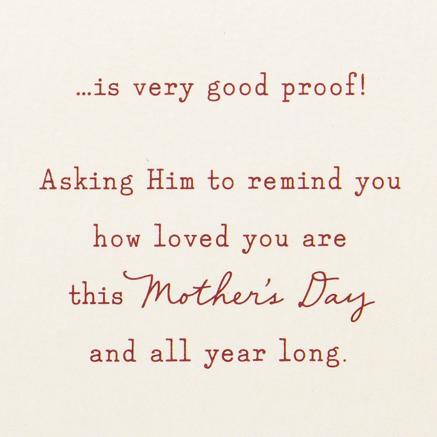 Butterflies Religious Mother's Day Card for Aunt Sentiment image number 2