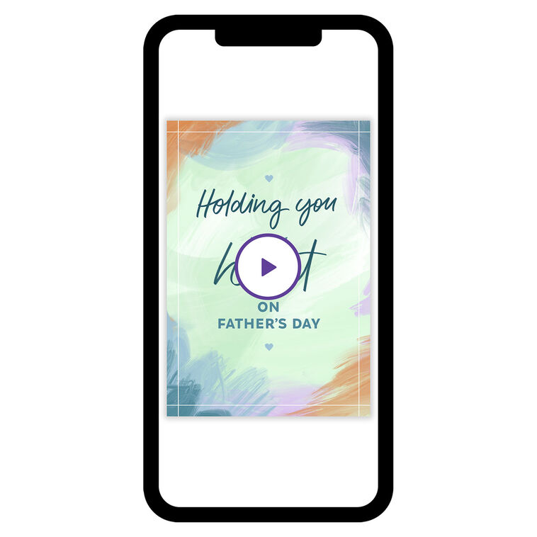 Holding You In My Heart Father's Day eCard