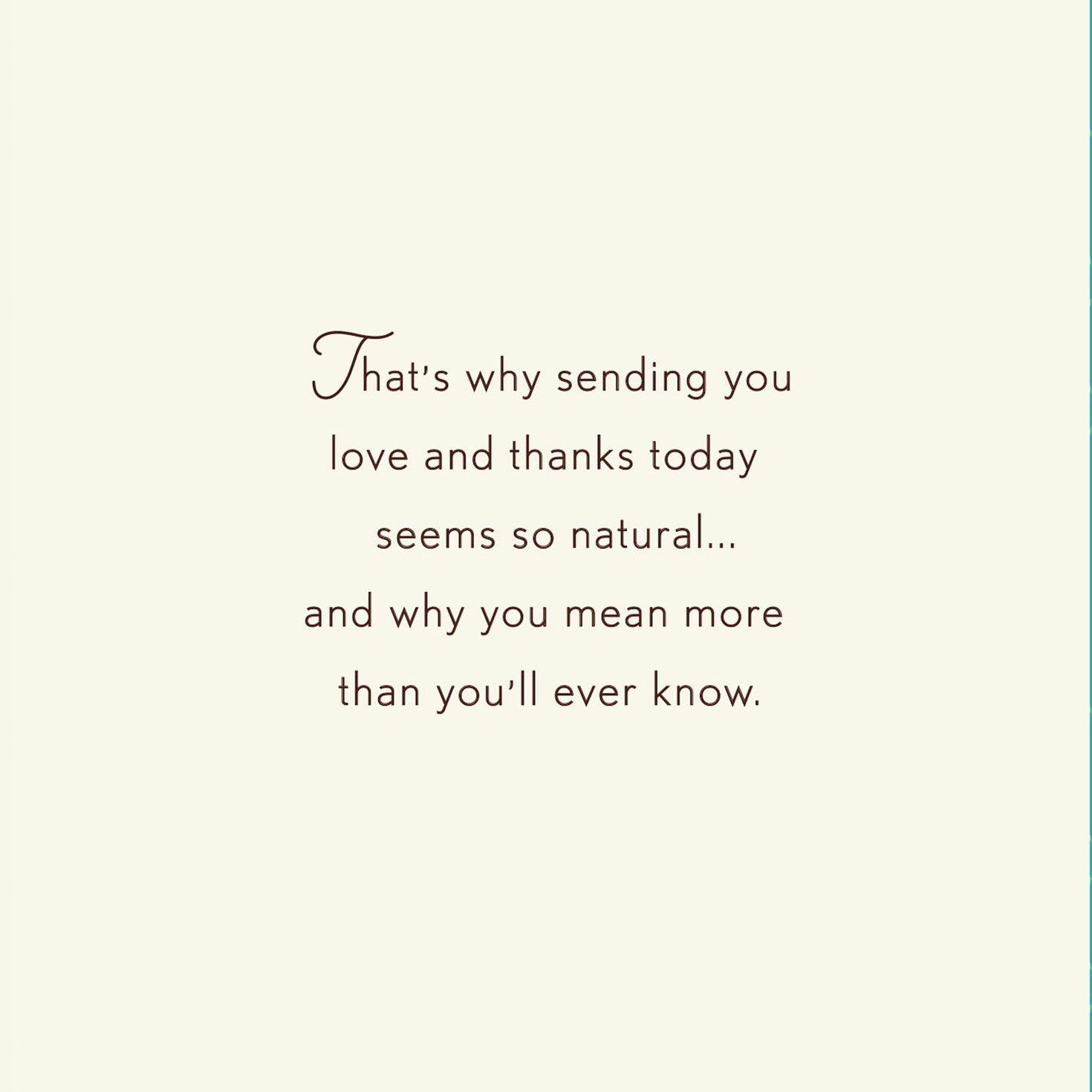 A Family Tradition of Love Gold Leaves Grandparents Day Card SENTIMENT image number 2