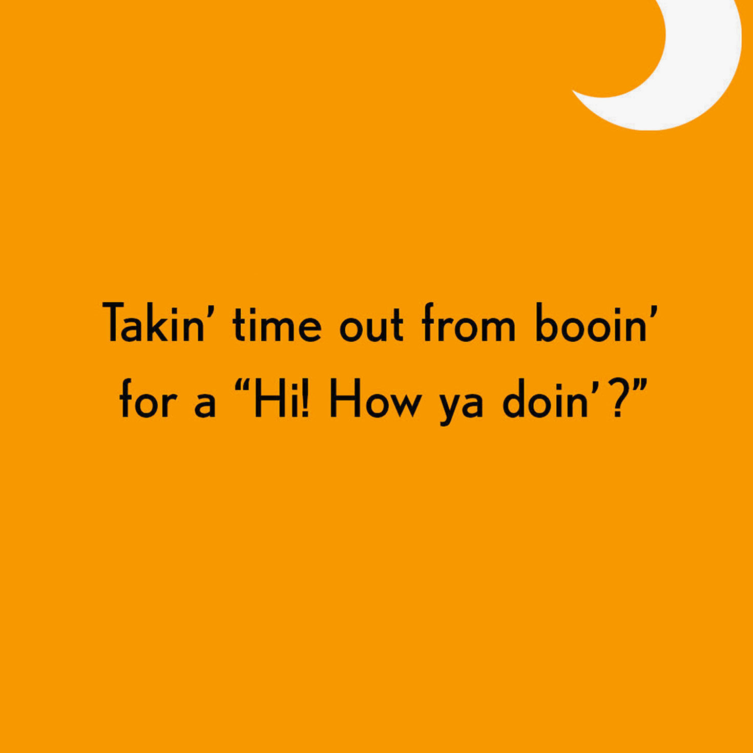 Smiling Ghosts and Stars Happy Halloween Card Sentiment image number 2