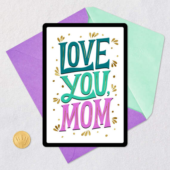 Love You, Mom Video Greeting Mother's Day Card, , large image number 7