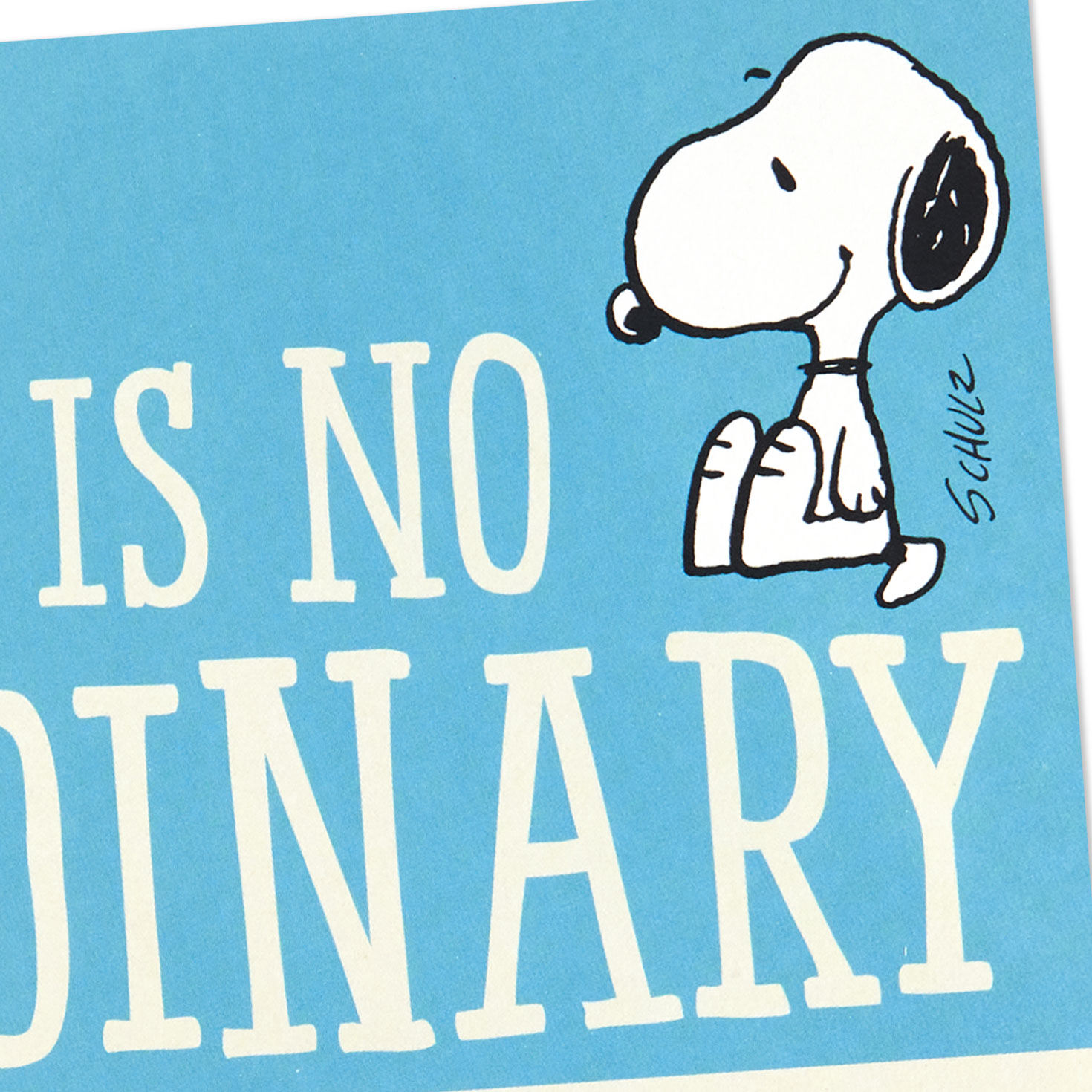 Pop-Up Snoopy Hug Funny Encouragement Card Card Front Detail image number 4