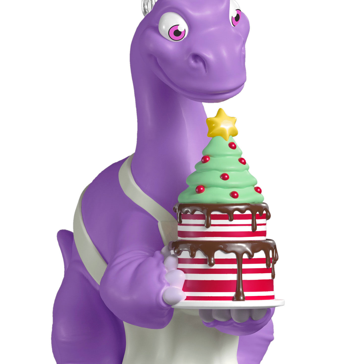 Baking Dinosaur Keepsake Ornament closeup view image number 5