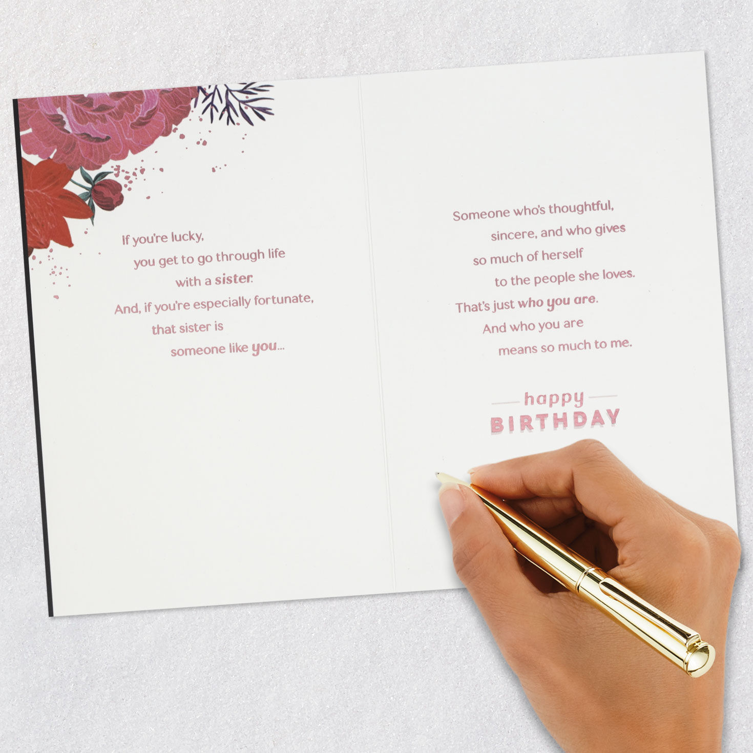 You Mean So Much to Me Birthday Card for Sister, , large image number 7