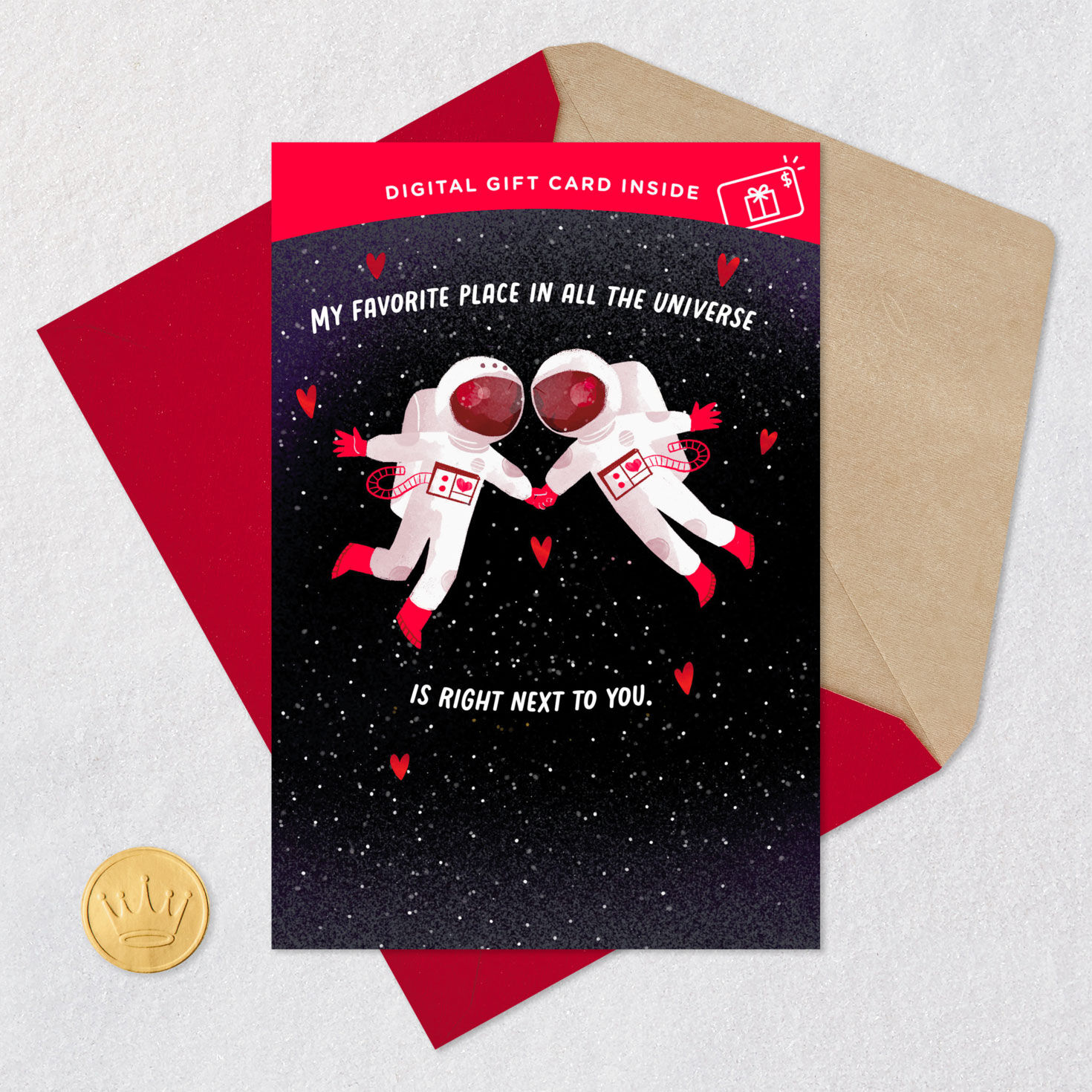 Love You to the Moon and Back Gift Card Greeting Romantic Valentine's Day Card for only USD 4.99 | Hallmark