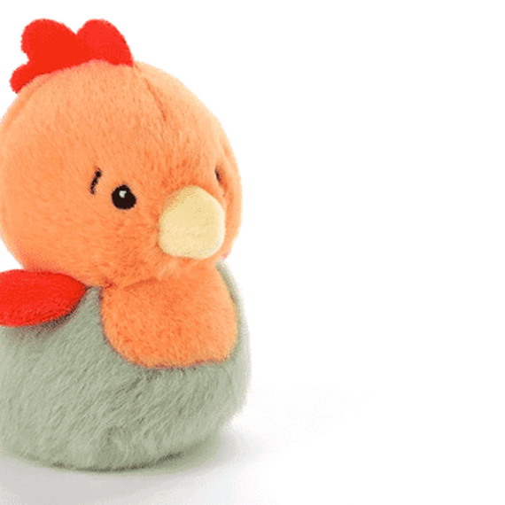 Zip-Along Rooster Plush Toy, , large image number 2