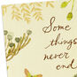 Butterfly and Flowers Sympathy Card Card Front Detail image number 4
