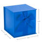 Royal Blue Small Gift Box With Shredded Paper Filler, , large image number 3