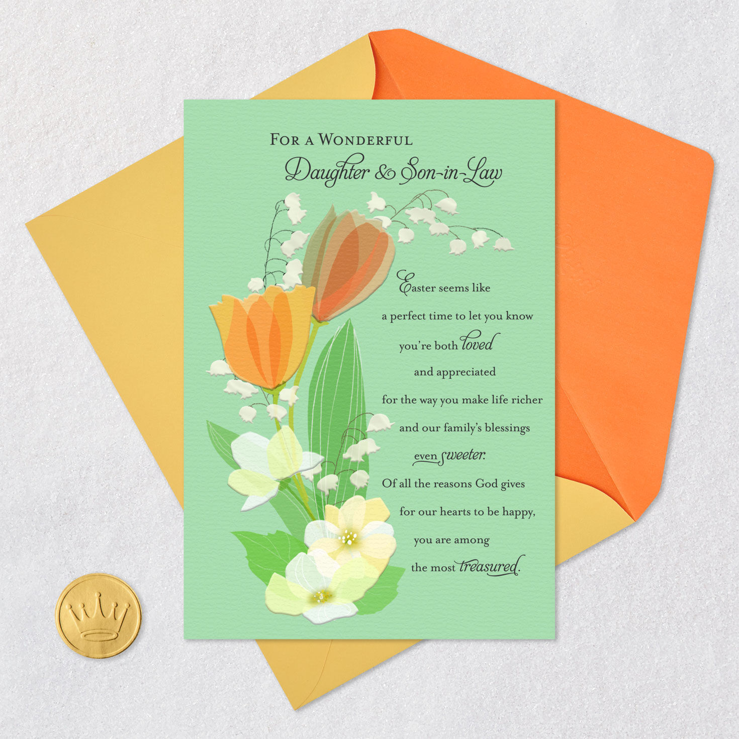 You're Loved and Appreciated Religious Easter Card for Daughter and Son-in-Law for only USD 4.59 | Hallmark