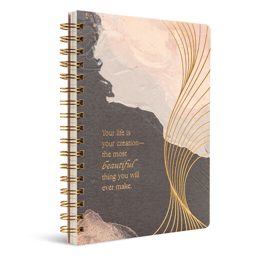Compendium Your Life Is Your Creation Spiral Notebook, 