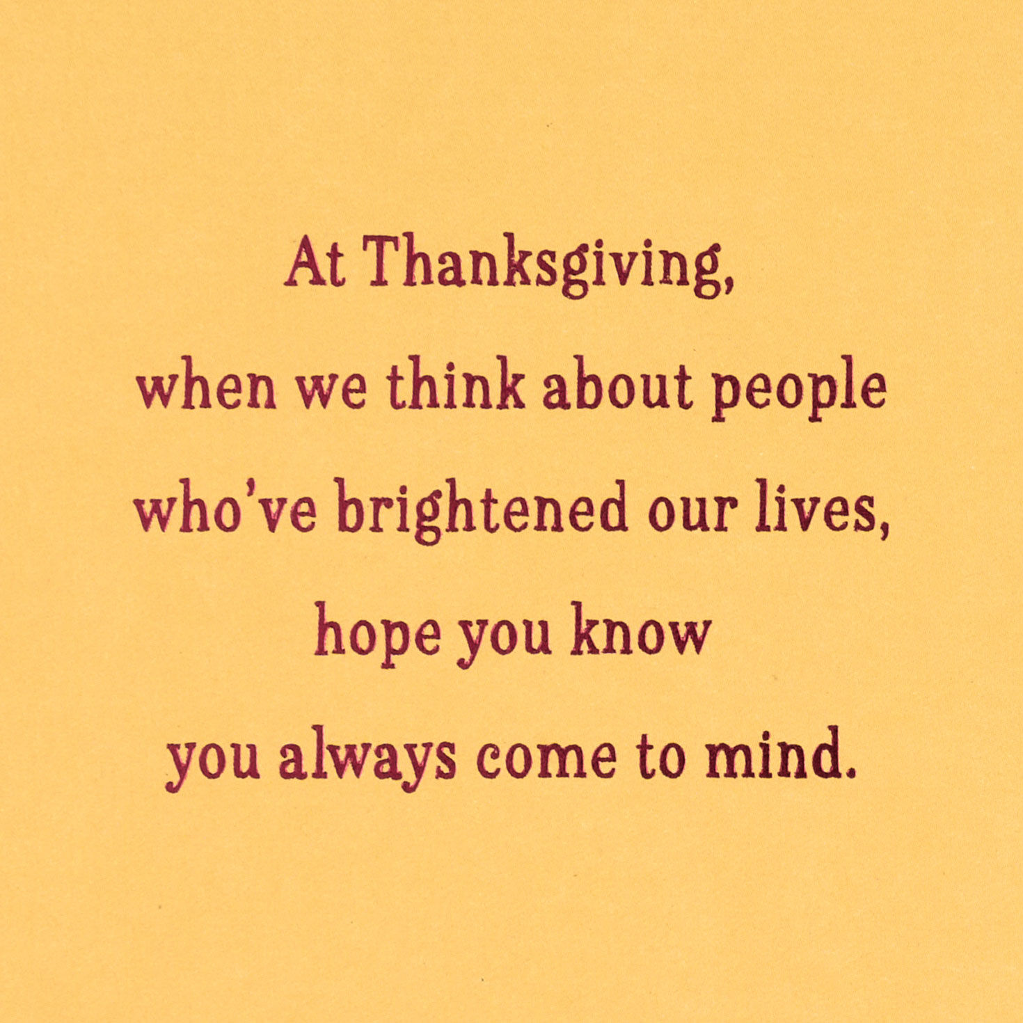 Script Lettering on Fall Plaid Thanksgiving Card Sentiment image number 2