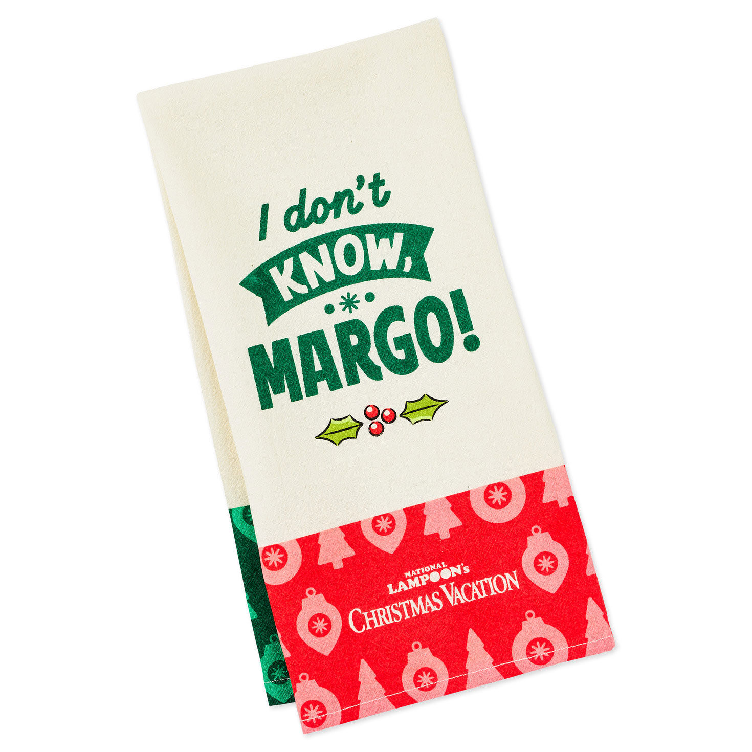 National Lampoon's Christmas Vacation™ Margo and Todd Tea Towel, 18x26