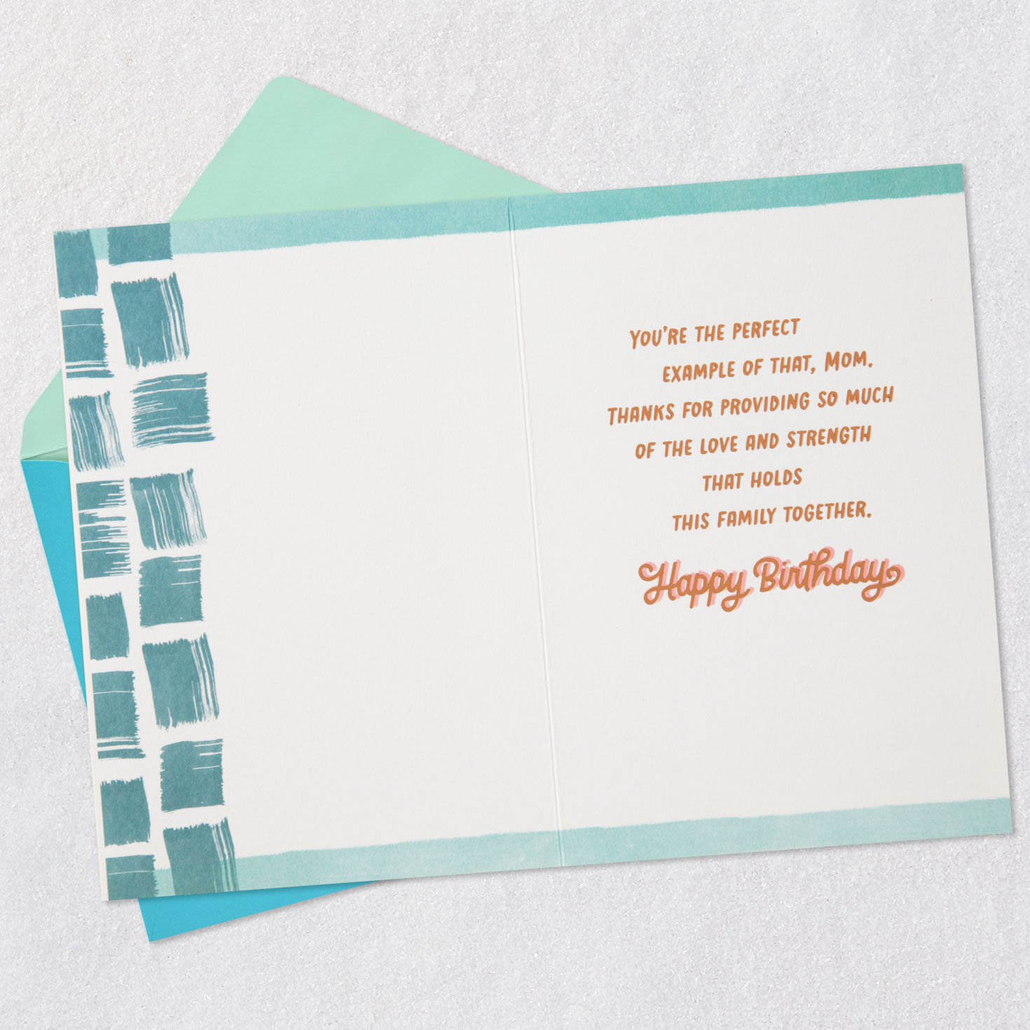 A Strong Mom Makes a Strong Family Birthday Card for Mom for only USD 4.99 | Hallmark