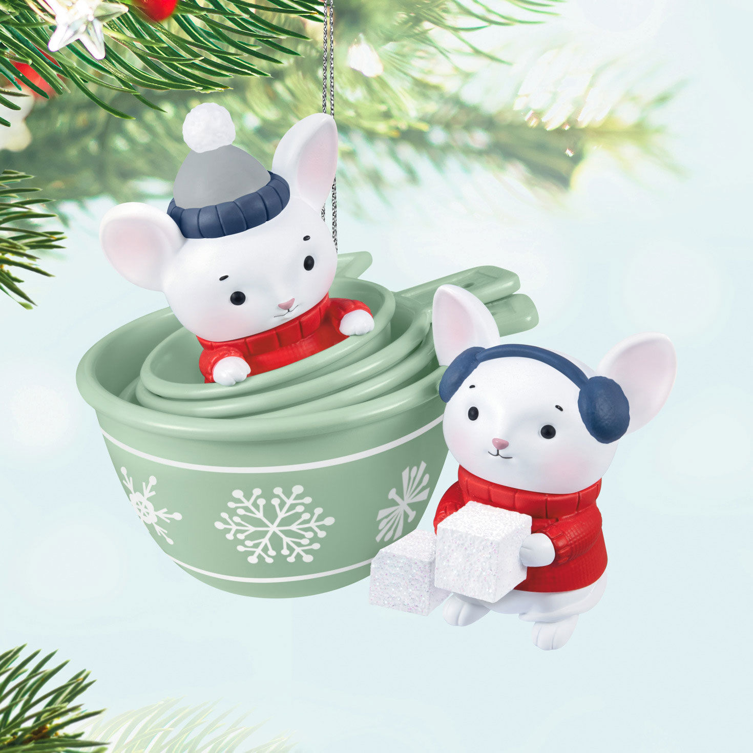Merry Mice in Measuring Cups Ornament - Keepsake Ornaments | Hallmark